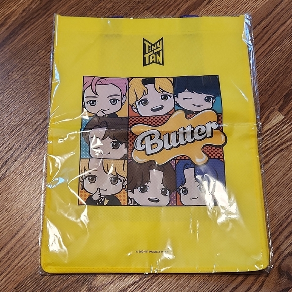 Yellow 'Butter' Tote Bag - Picture 5 of 5